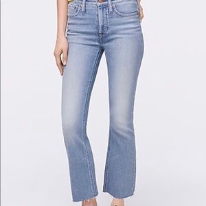 JCrew 9” Billie Demi Boot Crop - Cornflower Wash